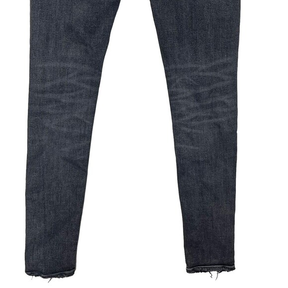 AGOLDE Sophie High Rise Skinny Jeans Silence Grey Distressed Size 26 - Picture 7 of 12